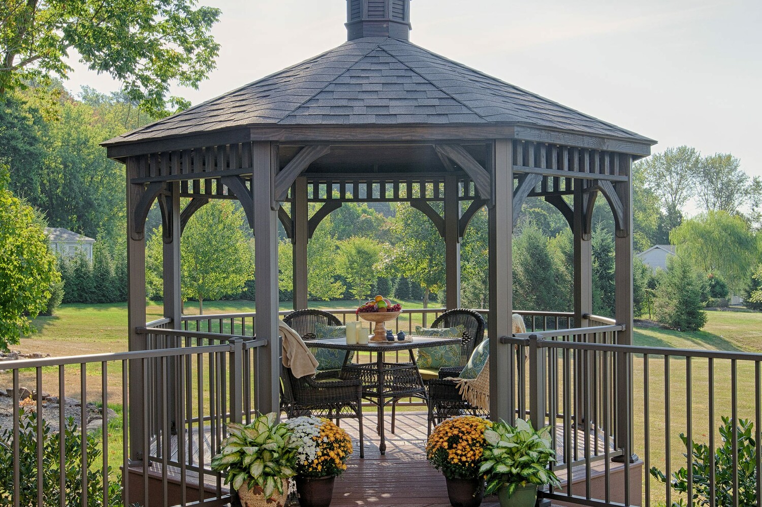 Ulrich-wood-octagon-gazebo Ulrich-wood-octagon-gazebo