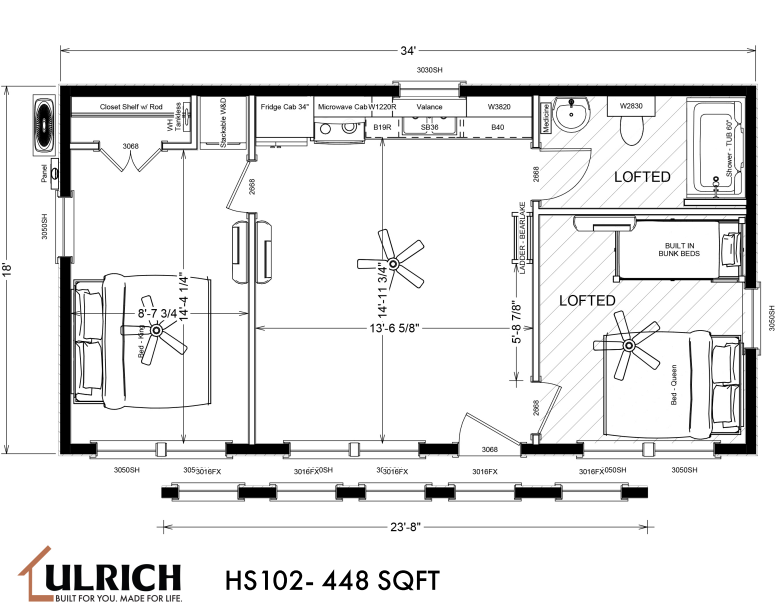 Homestead Log Cabin | Family Cabin | Ulrich