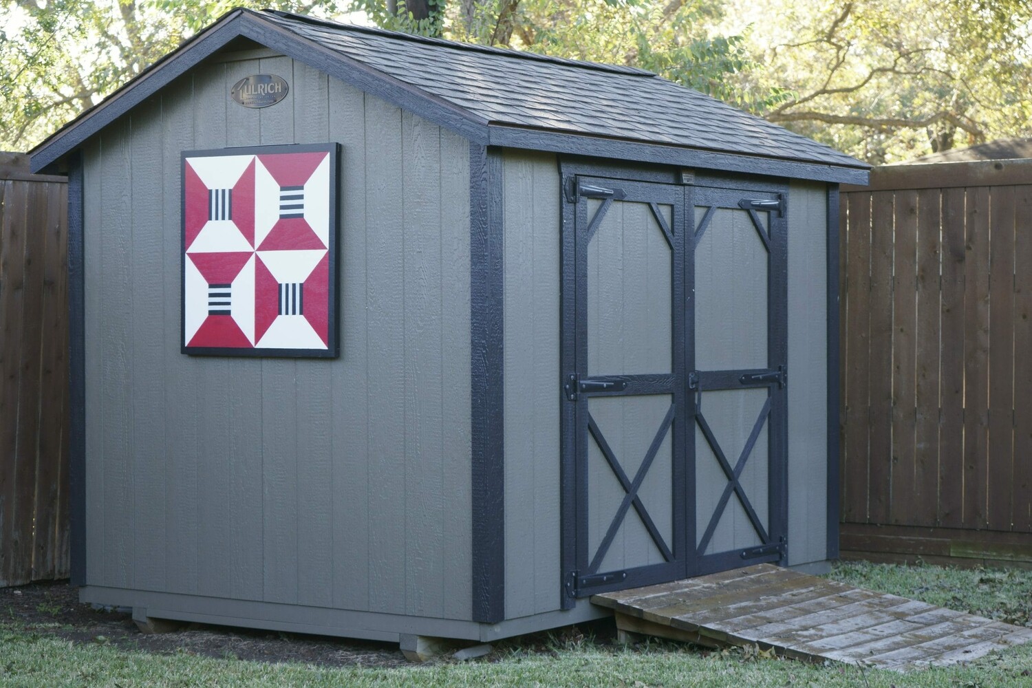 Ulrich shed with barn quilt