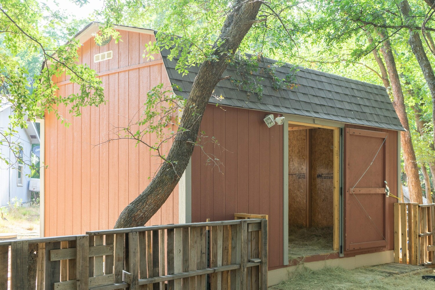 goat barn shed