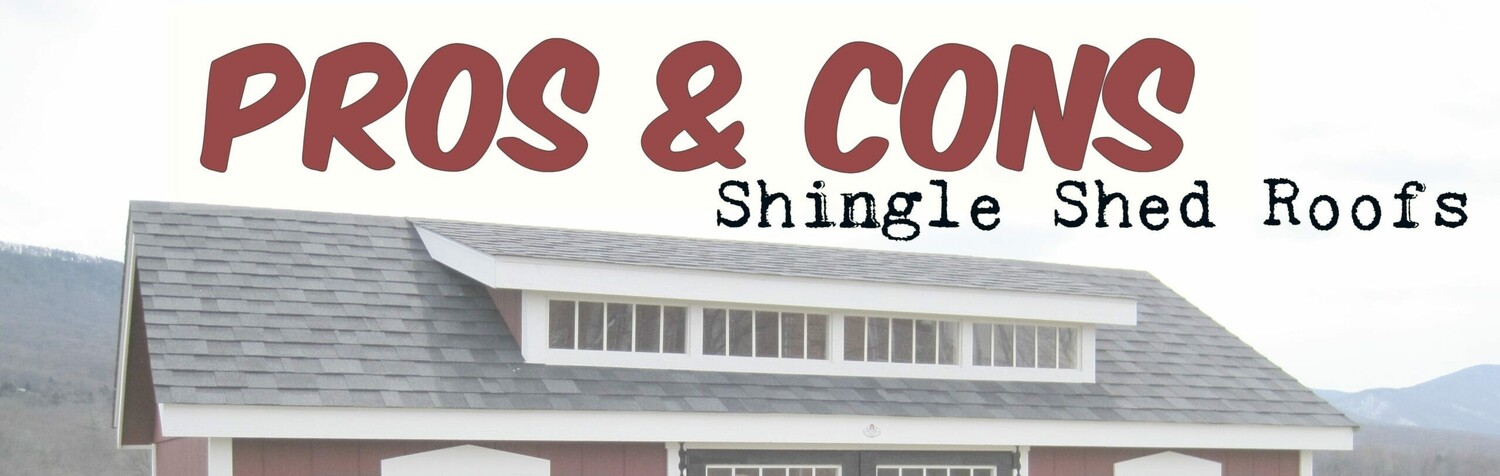 Shingle Shed roof header