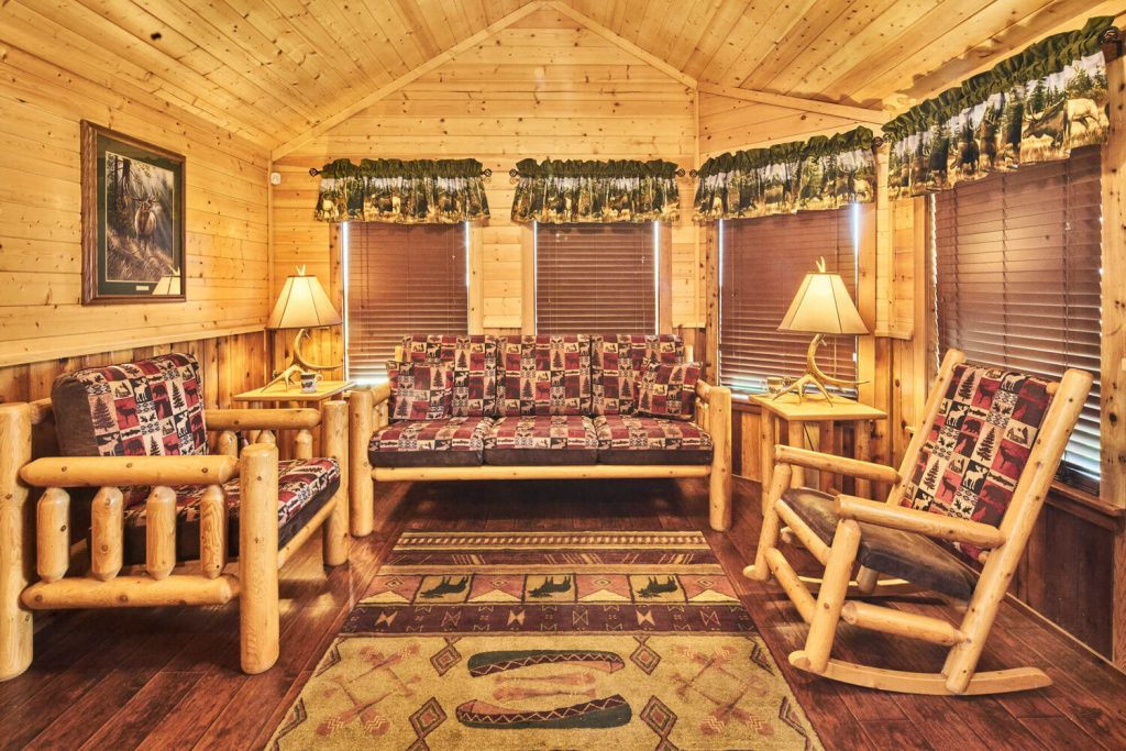 Bear Lake Cabin Living Room