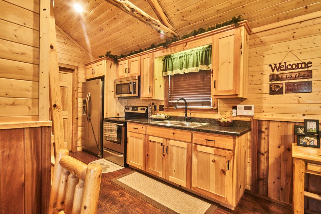 Bear Lake Cabin Kitchen