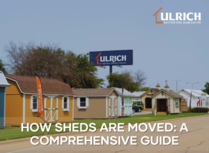 How Sheds are Moved