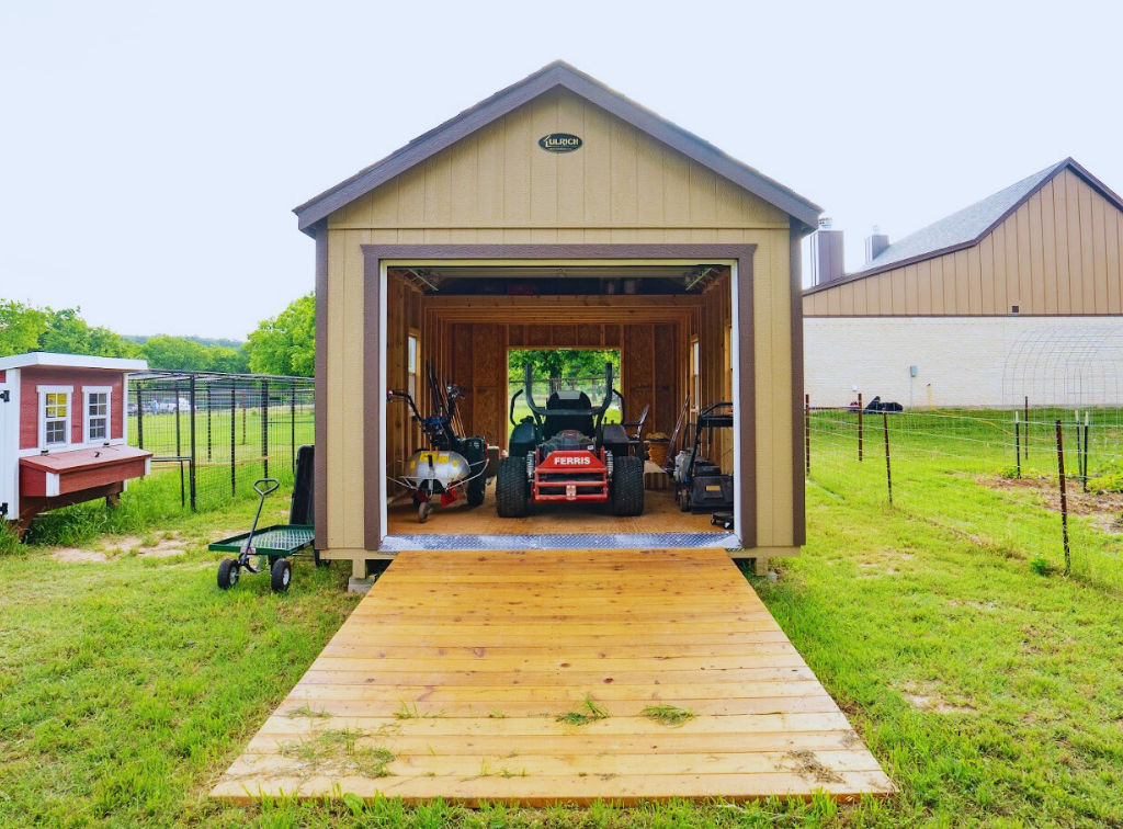 FREE RAMP with your shed