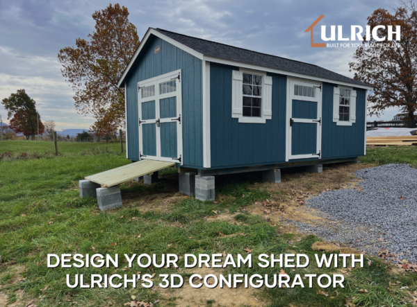 Design your Dream Shed with Ulrich's 3D Configurator